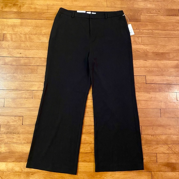 wide leg pants size 18